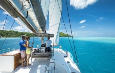 Croisière privée en catamaran et séjour à Moorea