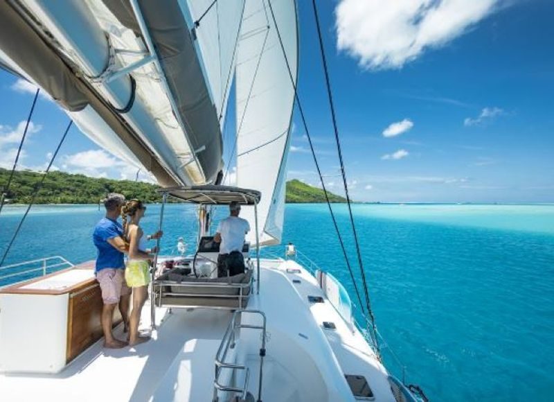 Croisière privée en catamaran et séjour à Moorea