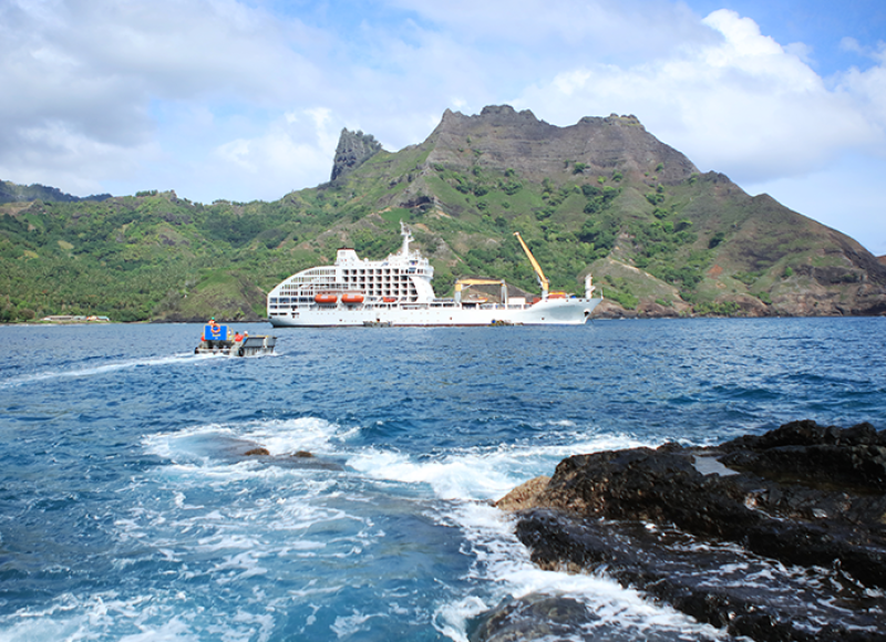 Croisière aux Marquises à bord du Cargo Aranui